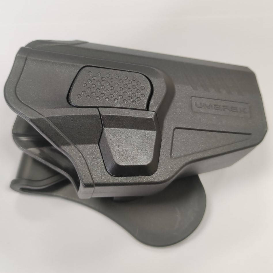 

Поясная кобура UMAREX для Glock 17, Glock 19, Glock 19X, 3-5 поколений, Черный