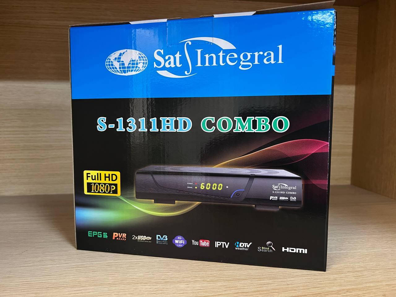 

Спутниковый ресивер Sat-Integral S-1311 HD Combo - Тюнер прошитый!