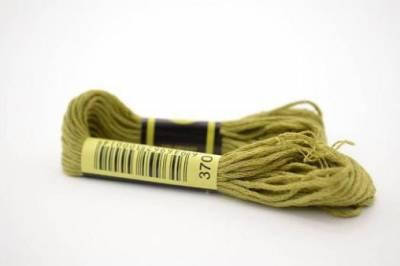 

Нитки мулине для вышивки СХС-370 горчичный светлый , 8 м