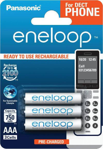 

Аккумулятор Panasonic Eneloop BK-4MCCE/3DE, AAA/(HR03), 750mAh, LSD Ni-MH