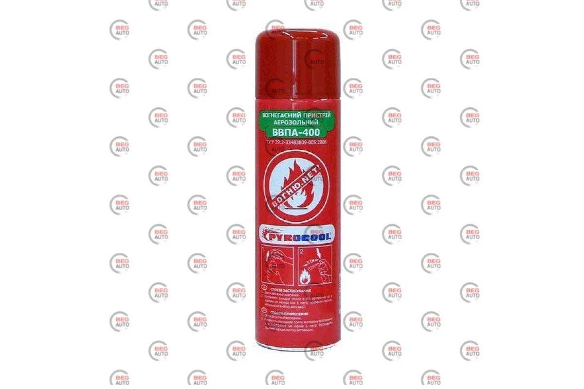 

Огнетушитель 500г водопенный PYROCOOL "новая формула"