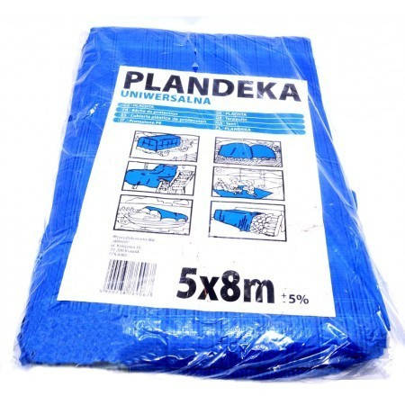 

Тент Брезент Пландека Тарпаулин защитный (60g\m2) 5x8 Польша (Wimar), Синий