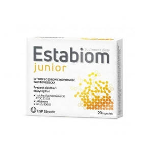 

Estabiom Junior - для повышения иммунитета детей после 3 лет, 20 кап.