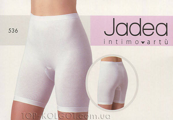 

Женские хлопковые трусики-панталоны JADEA 536, Белый