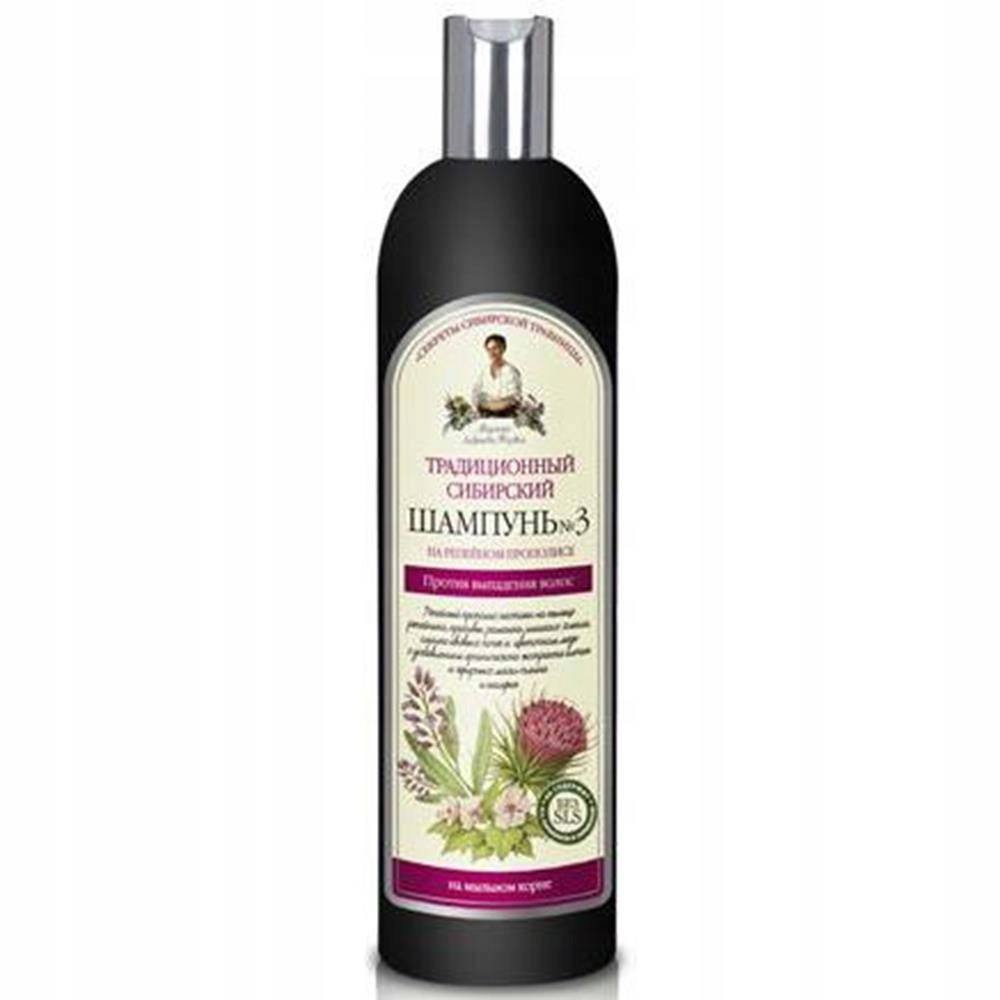 

Рецепты бабушки Агафьи Шампунь На прополисе репейника №3 Очищающий 550 мл