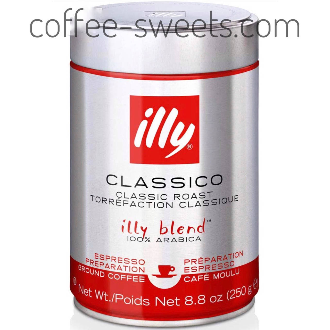 

Кофе молотый ILLY Classico 250gr
