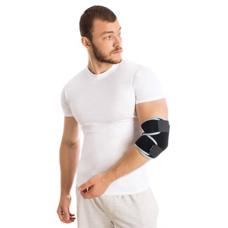 

Бандаж для локтевого сустава разъемный неопреновый универсальный - Торос Тип 600