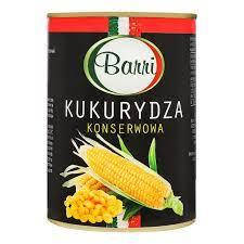 

Кукурудза консервована Barri, 400 г