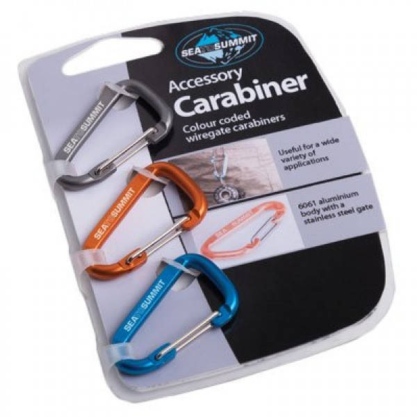 

Аксессуарные карабины Sea To Summit Accessory Carabiner 3 pack