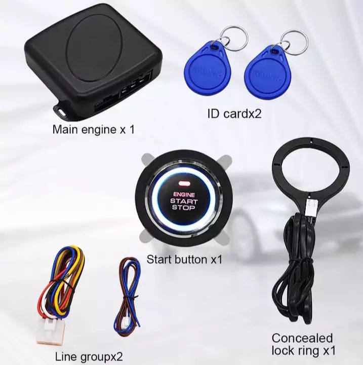 

Кнопка СТАРТ СТОП SMART START SYSTEM с иммобилайзером
