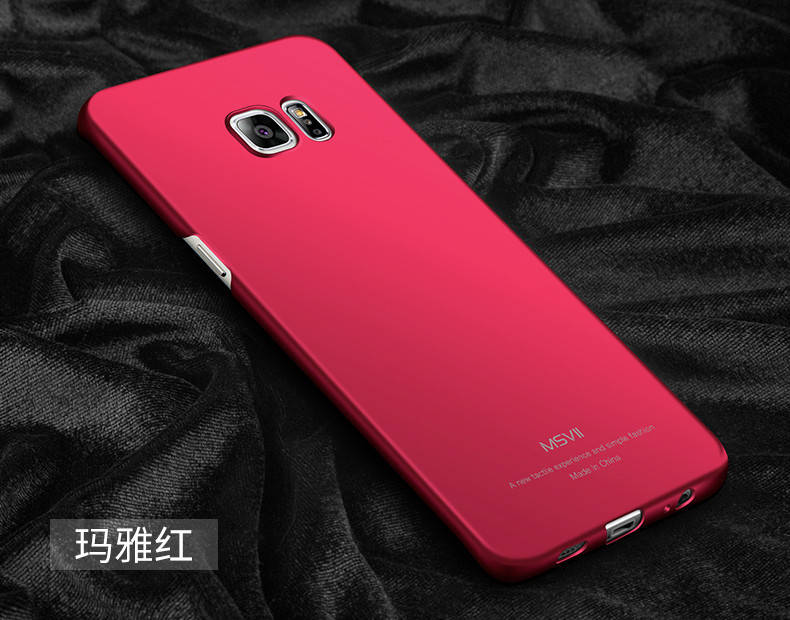 

Тонкий поликарбонатный чехол MSVII для Samsung Galaxy S6 Edge, Разные цвета