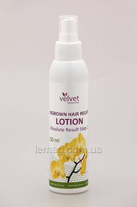 

Velvet Lotion Лосьон от врастания волос «Абсолютный результат 1 шаг», 150 мл