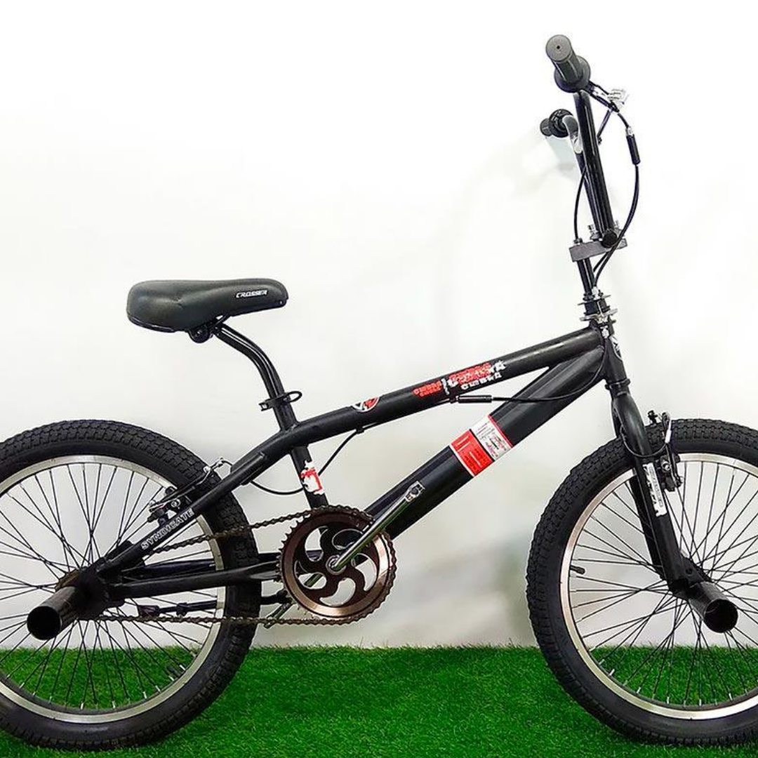 

Трюковый велосипед подростковый ВМХ COBRA Велосипед bmx для трюков Трюковой велосипед для прыжков 20 дюймов, Черный