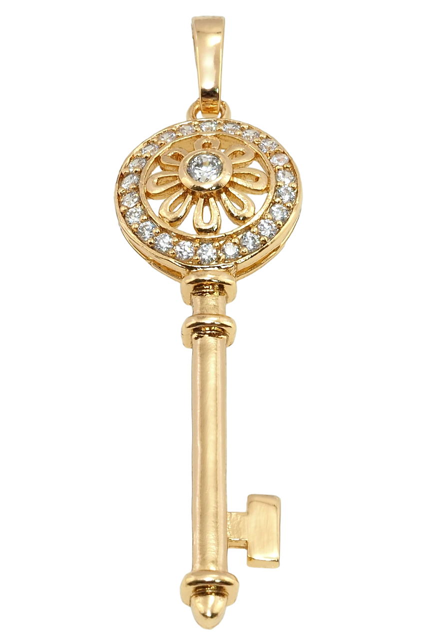 

Кулон Xuping Позолота 18K "Ключик" для цепочки до 7мм