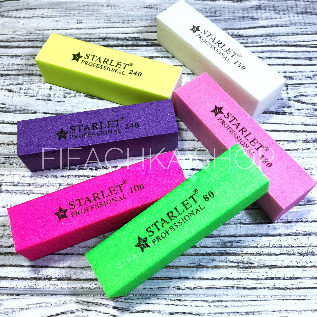 

Баф брусок для ногтей Starlet Professional 150 грит
