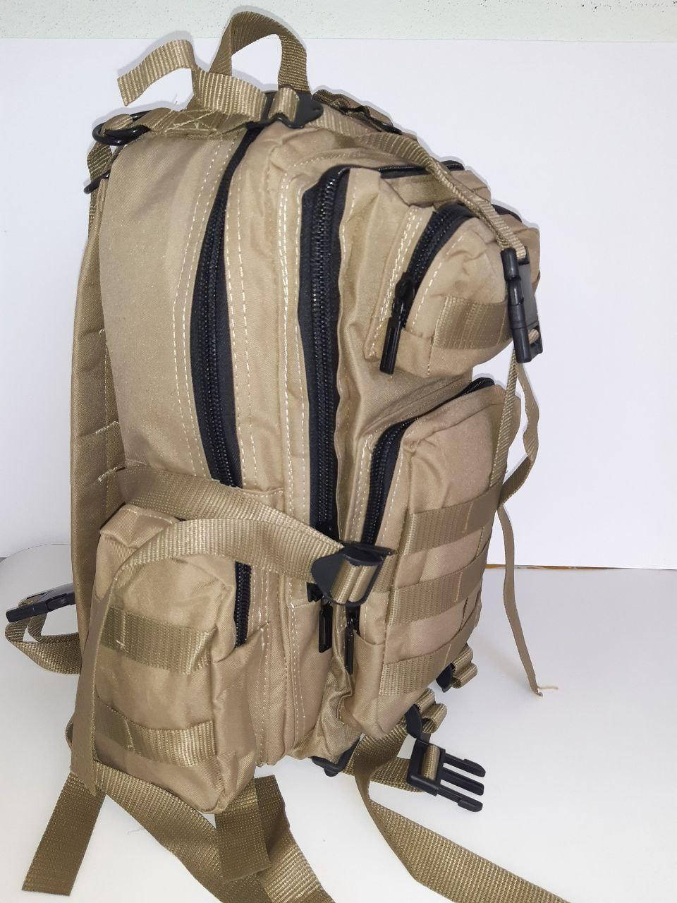 

Рюкзак тактический военный, 25 л, Койот