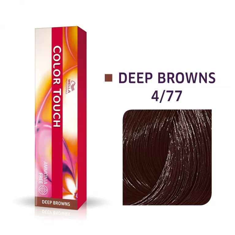 

Краска для волос Wella Color Touch 4/77 горячий шоколад 60мл.