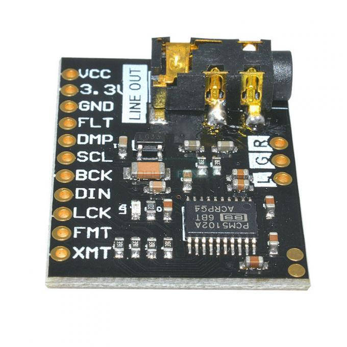 

Модуль звукового ЦАП на PCM5102A 32бит 384K
