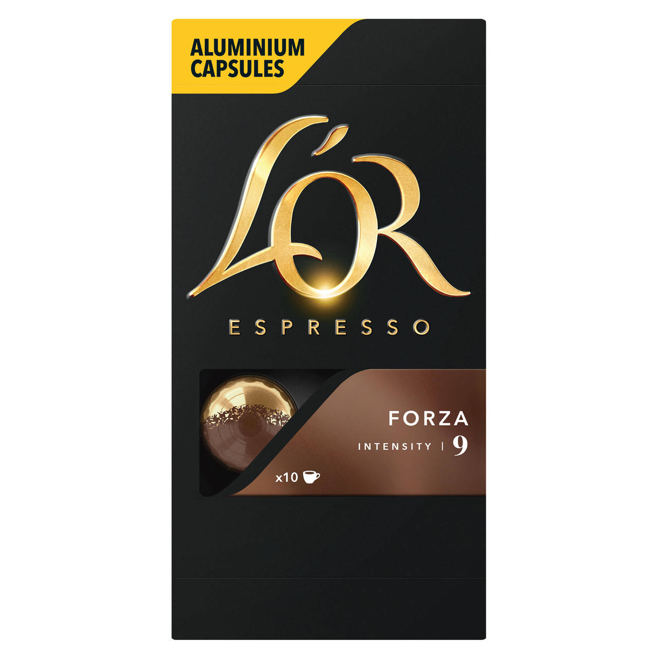 

Кофе молотый в капсулах L`OR Espresso Forza 10 шт, 52 г