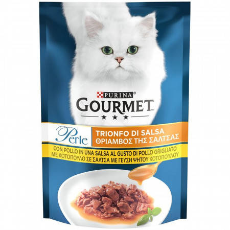 

Gourmet Perle (ГурмеПерл) Міні філе у соусі з куркою 85г