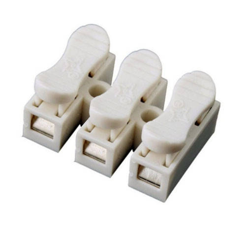 

10x Соединитель проводов клемма самозажимная 3-кан