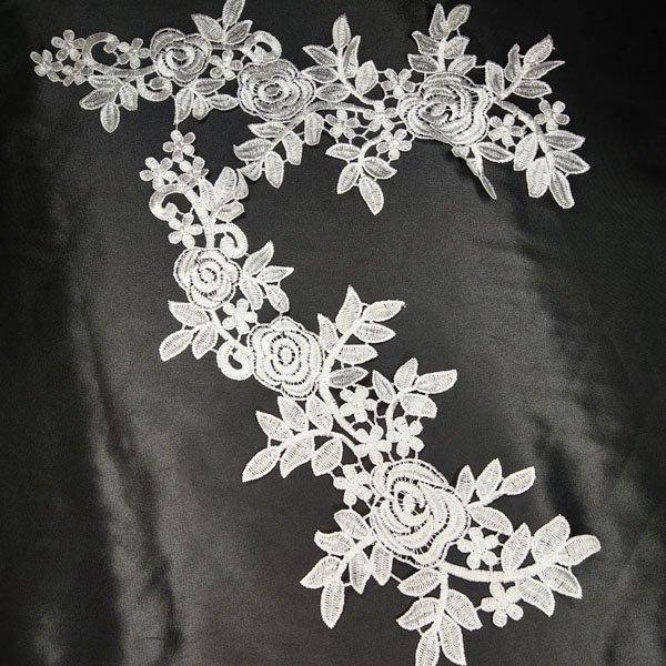 

Лейсы кружевные фрагменты Sindtex Цвет - Белый (ЛК-DH11-36W)