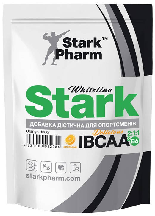 

Аминокислоты Stark Pharm - IBCAA delicious 2-1-1 & Vit B6 - (1000 грамм) (160 порций) orange/апельсин