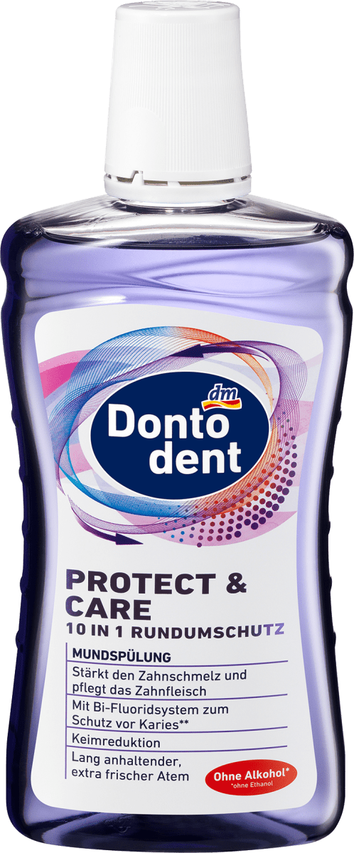

Ополаскиватель для полости рта Dontodent Protect & Care, 500ml.