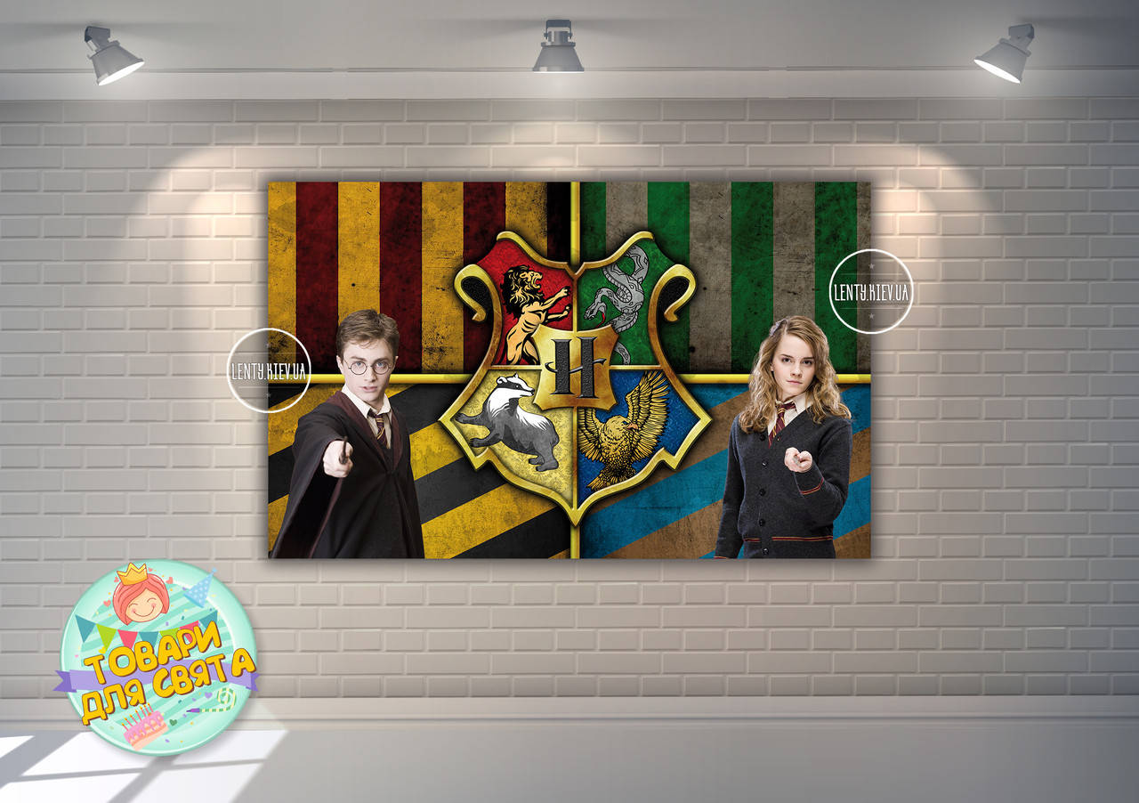 

Плакат "Гарри Поттер / Harry Potter" 120х75 см на детский День рождения-