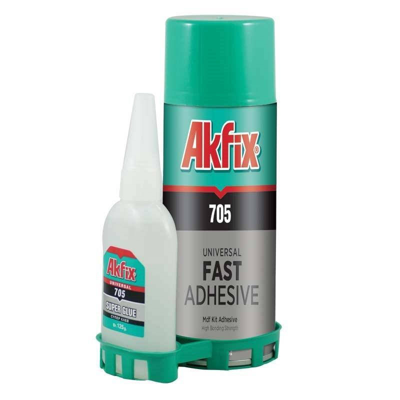 

Клей с активатором Akfix 705 Fast Adhesive 125 грамм