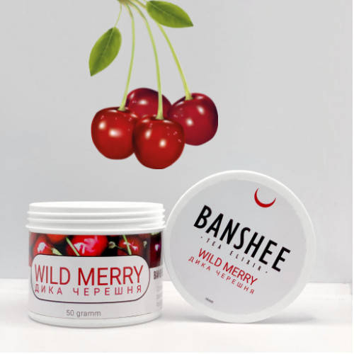 

Чайная смесь Banshee Tea Elixir Wild Merry 50 г (Черешня)
