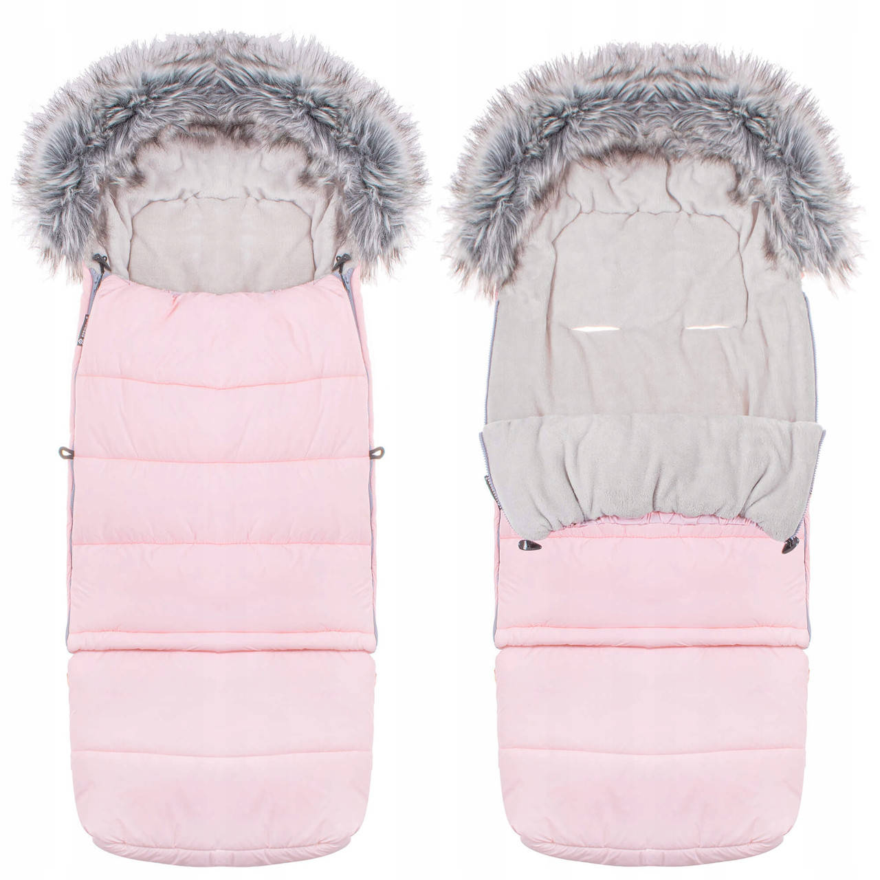 

Детский конверт для коляски, санок Maxi 4 в 1 Springos SB0024 Pink alli ОРИГИНАЛ