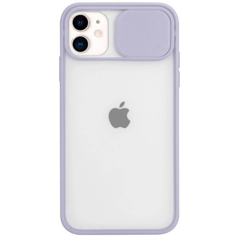 

CMATE Чехол со шторкой на камеру iPhone 12 mini (чехол шторка на Айфон 12 мини), Сиреневый