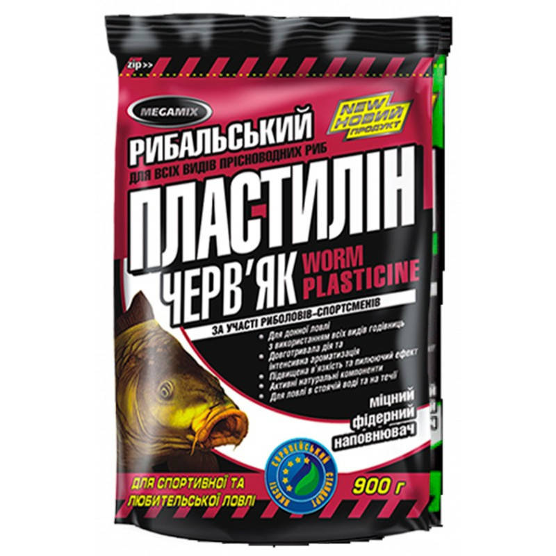 

Пластилін MEGAMIX "Черв'як" 0,5 кг