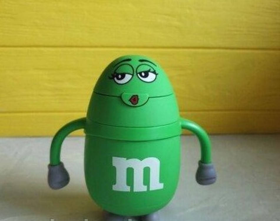 

Термос детский с трубочкой M&Ms (Зеленый), Зелёный