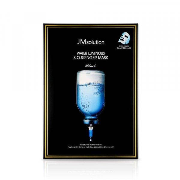

Ультраувлажняющая тканевая маска с гиалуроновой кислотой JM Solution Water Luminous S.O.S Ringer Mask Black