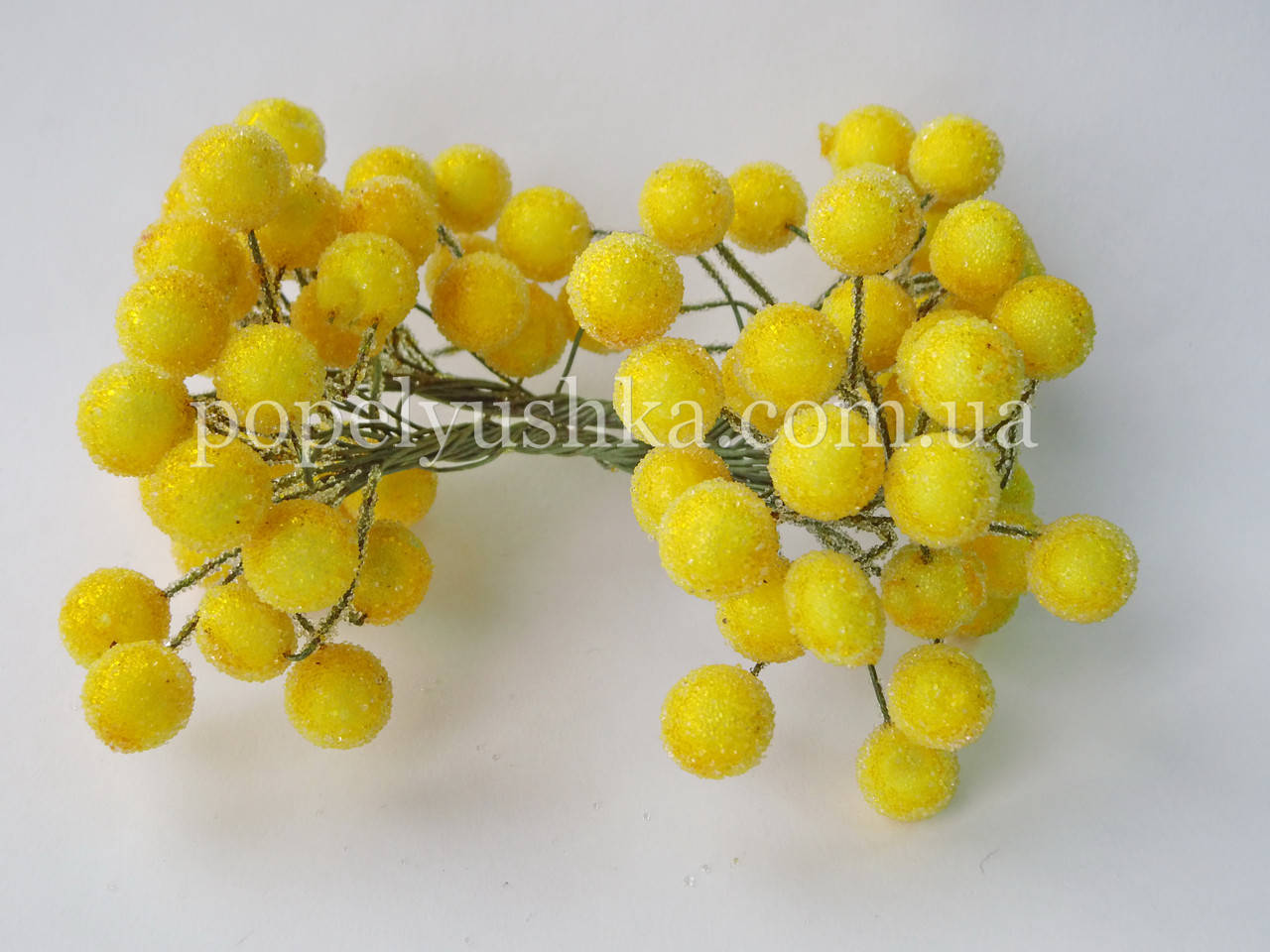 

Ягоды сахарные желтые 12 мм.