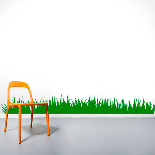 

Декоративная виниловая наклейка Трава (ПВХ наклейки стикеры декор наклейка на плинтус самоклеющаяся) матовая, Разные цвета