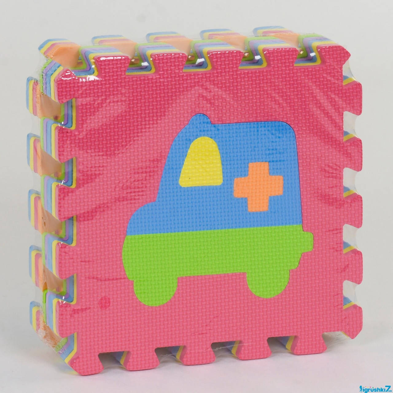 

Килимок-пазл EVA Транспорт С 36607 (24) масажний, 9 ел. в упаковці, 30х30см