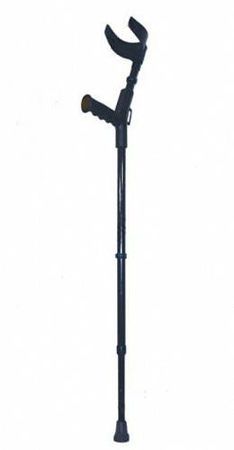 

Костыль с подлокотником и регулируемой ручкой