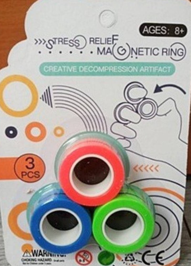 

Магнитные кольца антистресс спиннер Magnetic Rings