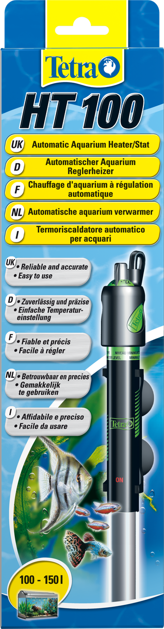 

Автоматический терморегулятор для аквариума Tetra HT 100 100-150 л.