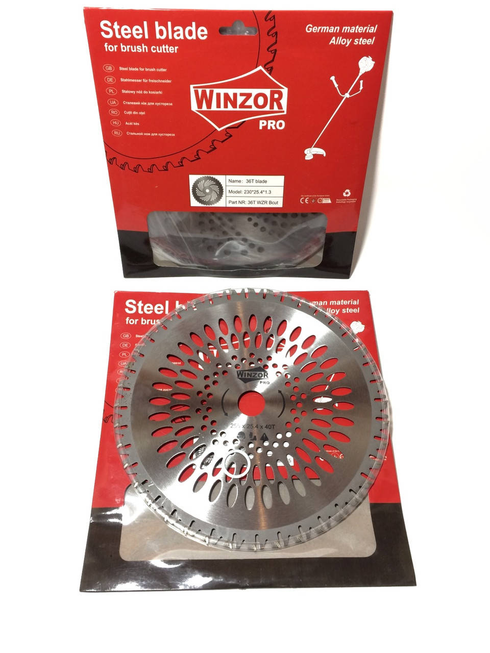 

Нож для косы Победит 255д. 40Т 25.4 1.3 PRO SERIA WINZOR