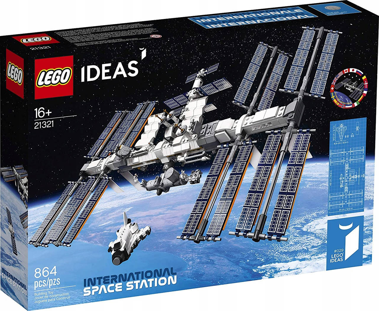 

Блоковий конструктор LEGO Международная Космическая Станция (21321)