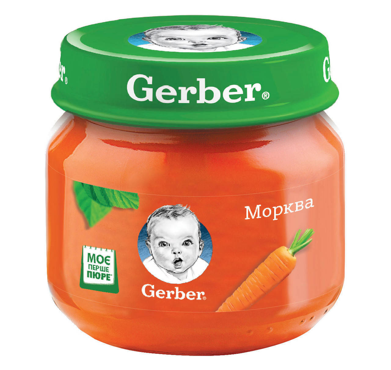 

Пюре GERBER "Морковь", 80г