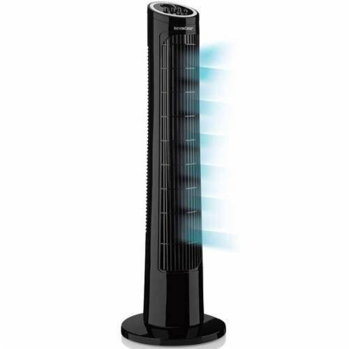 

Вентилятор воздухоохладитель башенный Silver Crest STV 45 Black