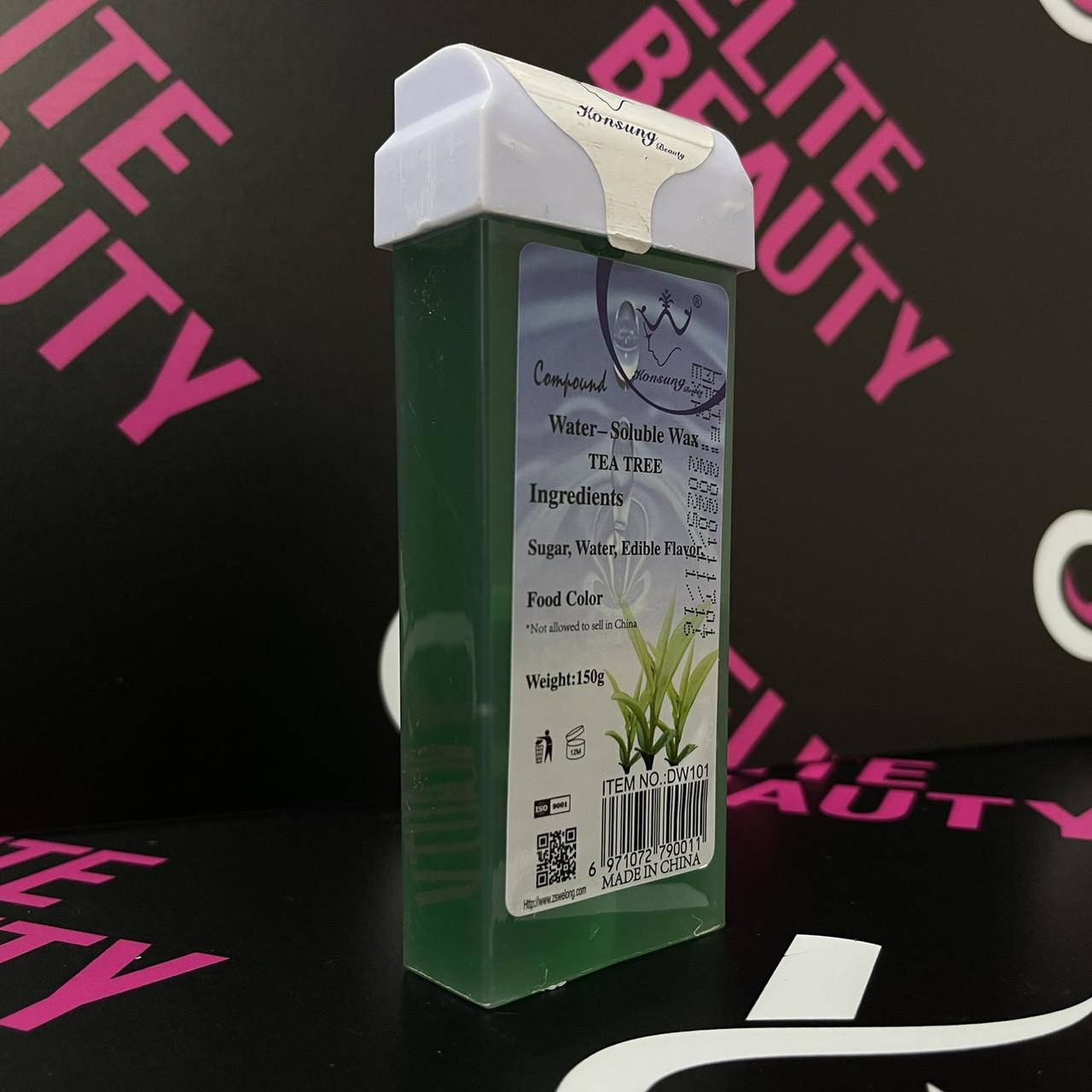 

Кассетный водорастворимый воск ЧАЙНОЕ ДЕРЕВО - TEA TREE 150 g