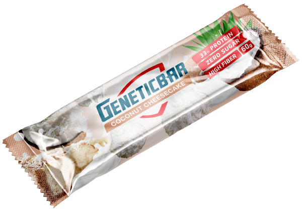 

Протеиновый батончик Geneticbar Кокосовый Чизкейк (60 грамм)