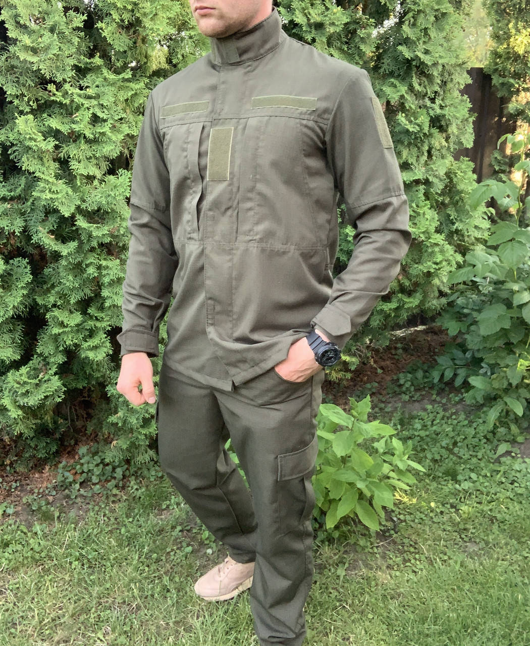

Военная форма НГУ 46 р. (нацгвардия) Олива летняя, Оливковый
