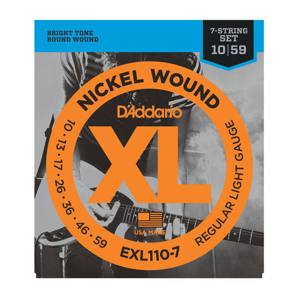 

Струны для электрогитар D`ADDARIO EXL110-7 XL REGULAR LIGHT 7-STRING (10-59)